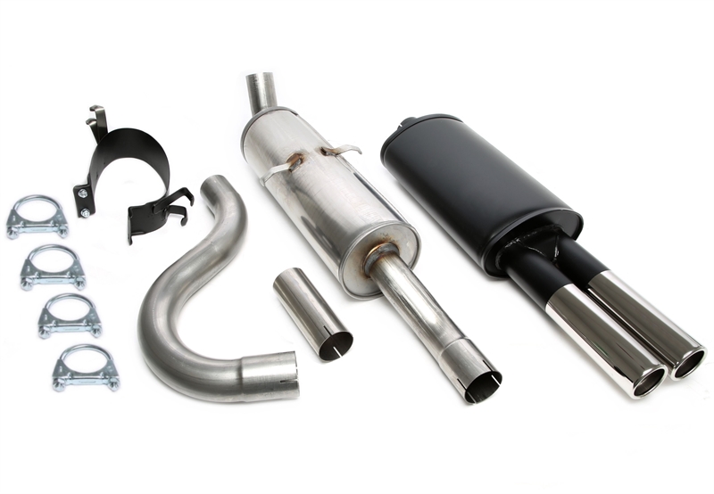 TA Technix cat-back Volvo 740/940 Turbo – 2x70 mm