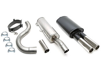 TA Technix cat-back Volvo 740/940 utan turbo – 2x70 mm