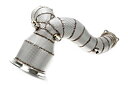 TA Technix downpipe Audi S4 B9/S5 F5 3.0 354 hk – värmesköld, utan katalysator
