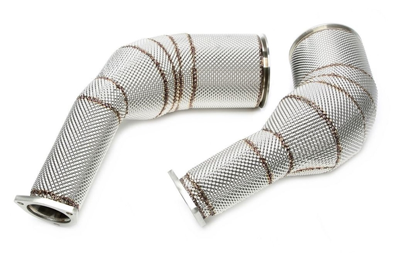 TA Technix downpipe Audi RS6 C8/RS7 4KA – utan katalysator med värmesköld