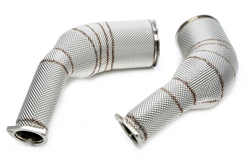 TA Technix downpipe Audi RS6 C8/RS7 4KA – 200-cells katalysator och värmesköld