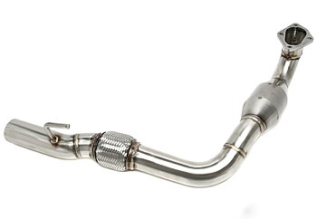 TA Technix downpipe Audi A1 8X/VW Polo 6R 1.4 TSI – katalysator och flexrör