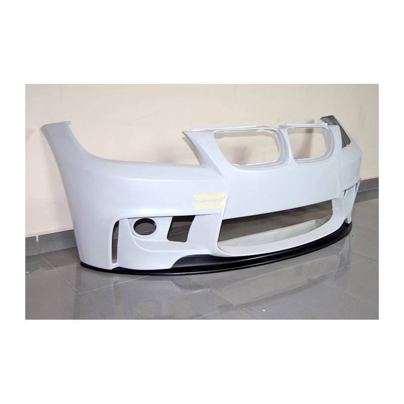 BMW E90/91 - Stötfångare Fram M1 Look 09-12 + Frontläpp - 2