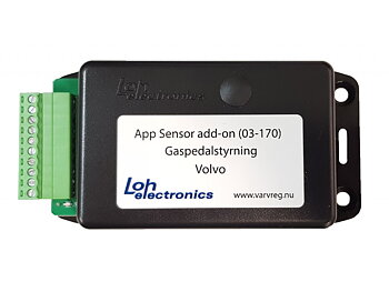 Accelerator Pedal Position Sensor add-on (gaspedalsstyrning) till Volvo