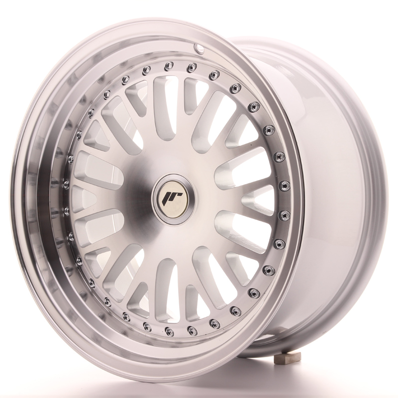 Japan Racing JR10 16x8 ET20 Custom Silver Machined Face