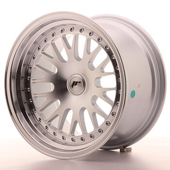 Japan Racing JR10 16x9 ET10-20 Custom Silver Machined Face