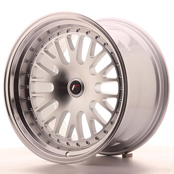 Japan Racing JR10 18x10,5 ET12-25 Custom Silver Machined Face
