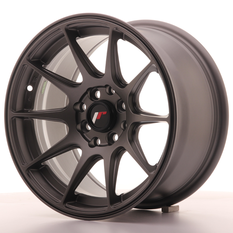 Japan Racing JR11 15x8 ET25 4x100/108 Matt Gun Metal