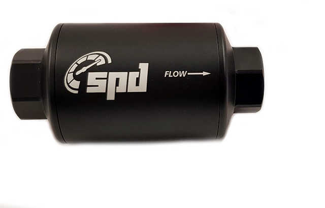 Bränslefilter kompakt 10 micron E85 svart