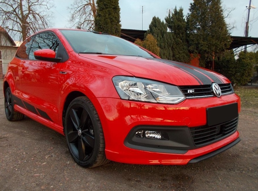 VW Polo Frontspoiler R-Line Add-On