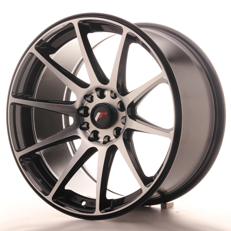 Japan Racing JR11 18x9,5 ET22 5x114,3/120 Gloss Black Machined Face