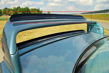 BMW E36 - Övre Spoiler till GT-Vinge