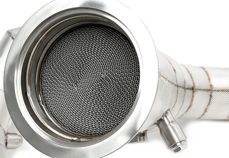 TA Technix downpipe Audi RS Q8/Lamborghini Urus – katalysator, värmesköld och OPF - 3