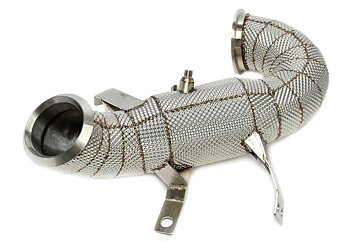 TA Technix downpipe Mercedes-AMG A45/A45 S W177 M139 – katalysator och värmesköld