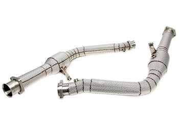 TA Technix downpipe Mercedes-AMG G63 W463 M157 – katalysator och värmesköld
