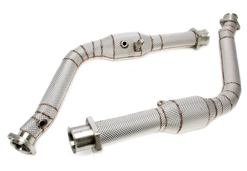 TA Technix downpipe Mercedes-AMG G63 W463 M157 – katalysator och värmesköld