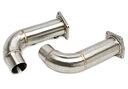 TA Technix downpipe Porsche 911 Turbo 991 3.8 – utan katalysator