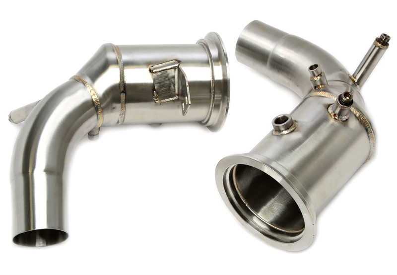 TA Technix downpipe Porsche 911 Carrera 992 3.0 Biturbo – utan katalysator - 2