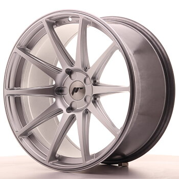 Japan Racing JR11 20x10 ET40 Custom Hyper Silver