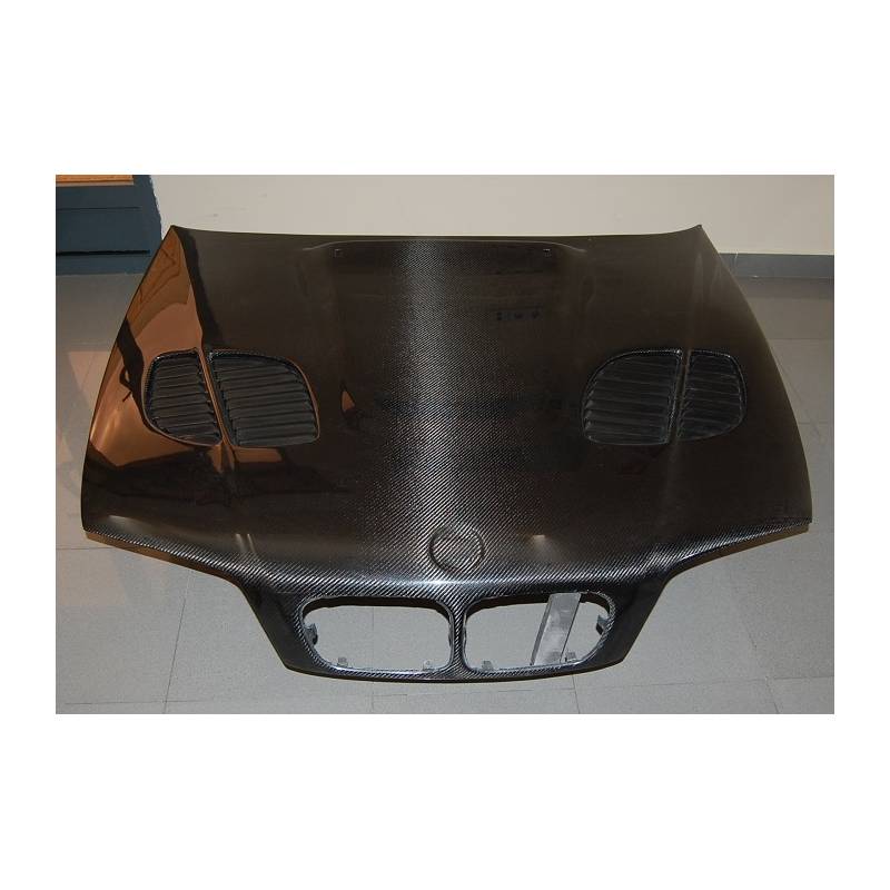 BMW E46 M3 - Huv GTR Kolfiber  - 2