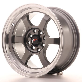 Japan Racing JR12 15x7,5 ET26 4x100/114,3 Gun Metal w/Machined Lip