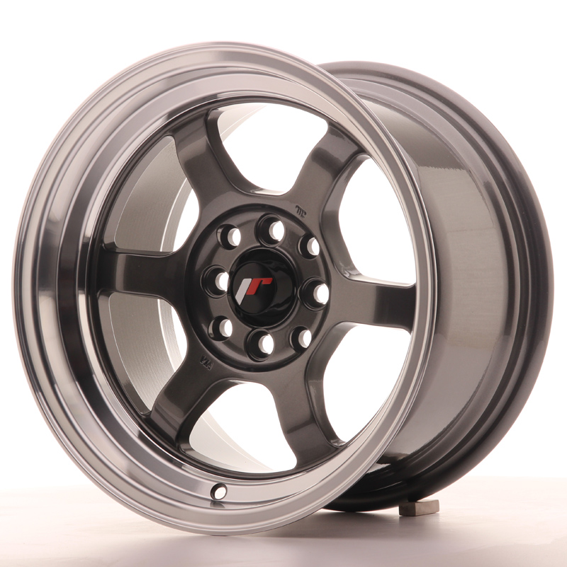 Japan Racing JR12 15x8,5 ET13 4x100/114,3 Gun Metal w/Machined Lip