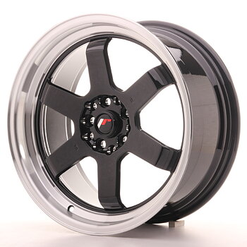 Japan Racing JR12 17x8 ET33 5x100/114,3 Gloss Black w/Machined Lip