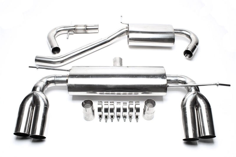 TA Technix avgassystem VW Golf V/Golf Plus/Audi A3 8P – duplex 2×76 mm per sida - 2