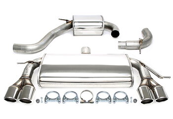 TA Technix avgassystem Audi A3 Sportback 8P 2.0 TFSI – duplex 2×80 mm