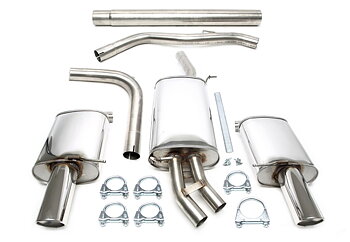 TA Technix avgassystem Audi A4 B6 1.8T – duplex 100 mm
