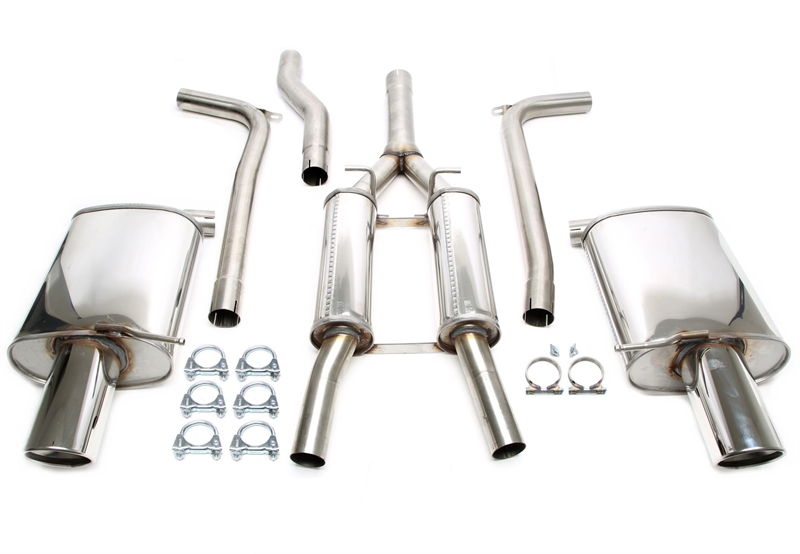 TA Technix avgassystem Audi A4 B6 1.8T Quattro – duplex 100 mm