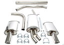 TA Technix avgassystem Audi A4 B7 1.8T/2.0 TFSI – duplex 100 mm