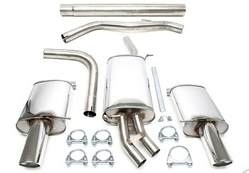 TA Technix avgassystem Audi A4 B7 1.8T/2.0 TFSI – duplex 100 mm