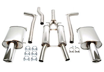 TA Technix avgassystem Audi A4 B7 1.8T/2.0 TFSI Quattro – duplex 100 mm
