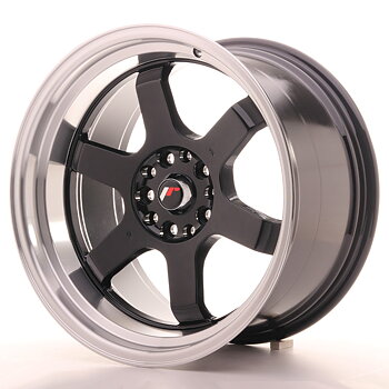 Japan Racing JR12 18x10 ET20 5x114,3/120 Gloss Black w/Machined Lip