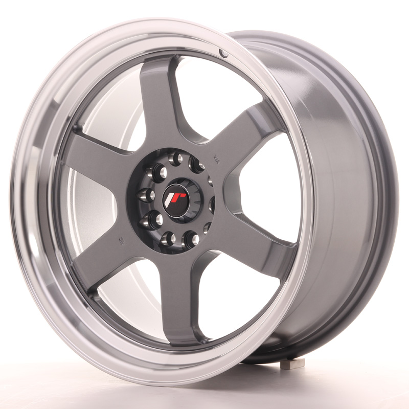 Japan Racing JR12 18x9 ET25 5x114,3/120 Gun Metal w/Machined Lip