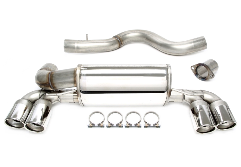 TA Technix avgassystem BMW 1M Coupé E82 – Cat-back duplex 2×90 mm