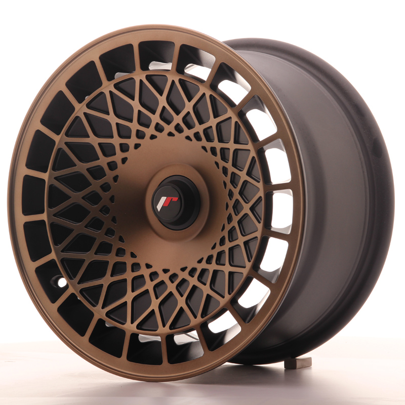 Japan Racing JR14 15x8 ET20-25 Custom Matt Black w/Bronze Finish