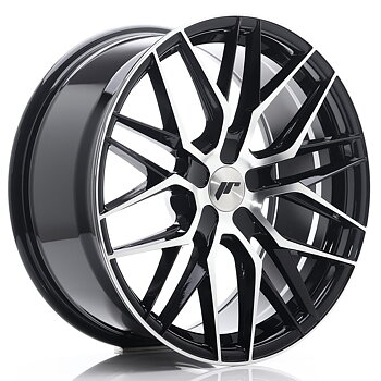 JR Wheels JR28 19x8,5 ET40 5x114,3 Gloss Black Machined