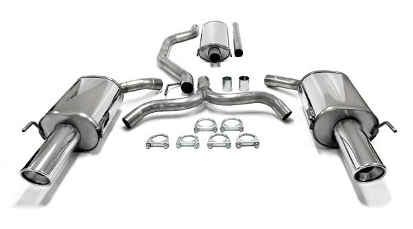 TA Technix avgassystem Opel Vectra C – Cat-back duplex 100 mm