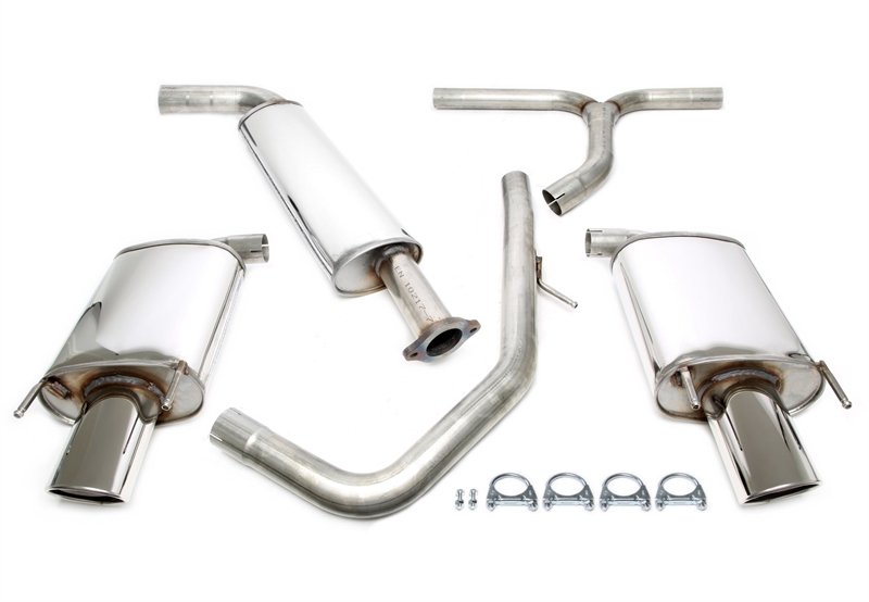 TA Technix avgassystem Opel Insignia A 4/5-dörrars – Cat-back duplex 90×120 mm