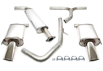 TA Technix avgassystem Opel Insignia A Sports Tourer – Cat-back duplex 90×120 mm