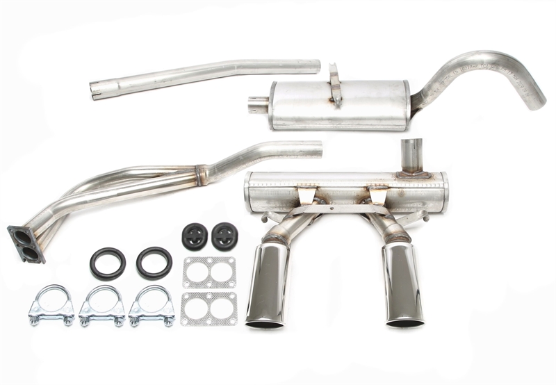 TA Technix avgassystem Opel GT 1900 – komplett system – liten fläns