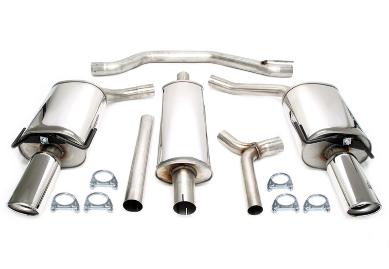 TA Technix avgassystem Saab 9-3 YS3F – Cat-back duplex 100 mm – 58 l tank