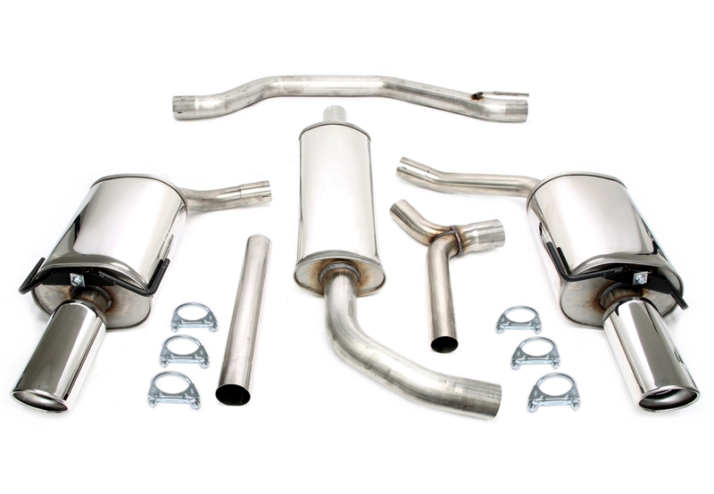 TA Technix avgassystem Saab 9-3 YS3F – Cat-back duplex 100 mm – 61 l tank