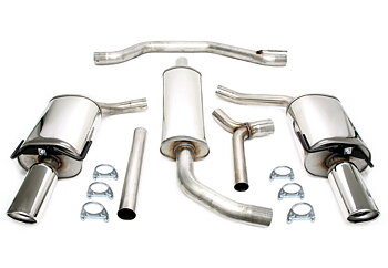 TA Technix avgassystem Saab 9-3 YS3F – Cat-back duplex 100 mm – 61 l tank