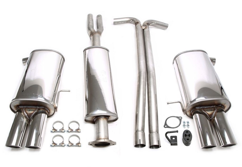 TA Technix avgassystem Volvo XC90 I AWD – Cat-back duplex 2×80 mm