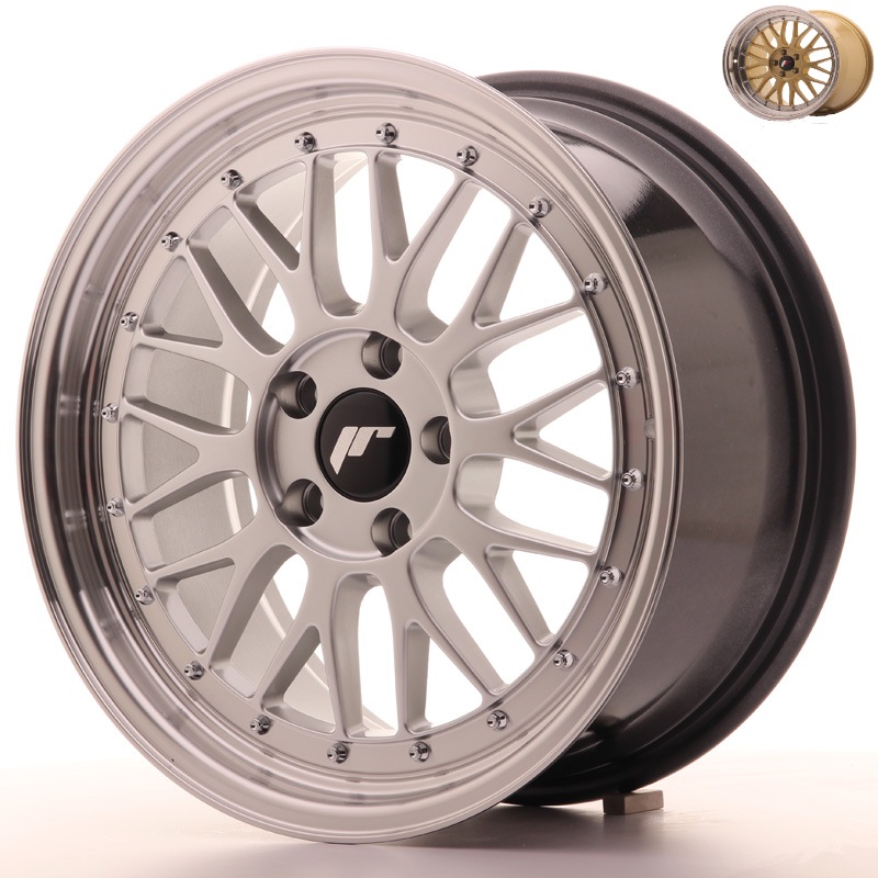 Japan Racing JR23 17x8 ET40 5x112 Hyper Silver