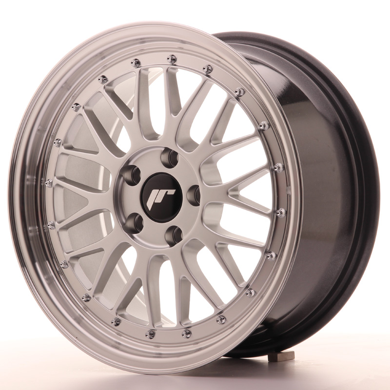 Japan Racing JR23 17x8 ET40 5x112 Hyper Silver - 3