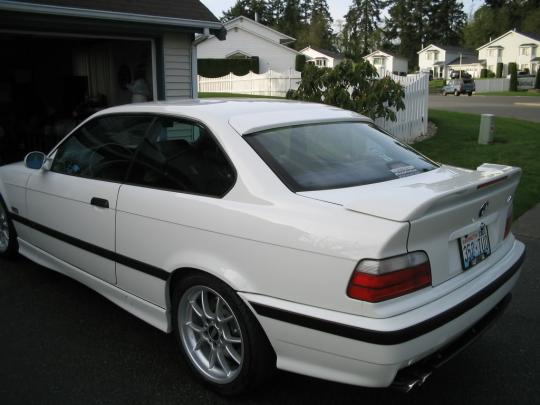 Bakrutespoiler - Bmw E36 2dr